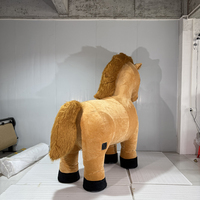 Caballo inflable alto caballo de dibujos animados inflable gigante para publicidad decoración de calle