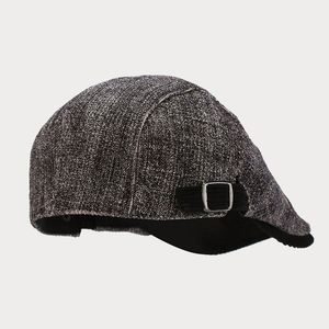 High Quality Fashion Classic Unisex Newsboy <b>Cap</b> Beret <b>Wool</b> Felt Sports Casual Outdoor <b>Flat</b> <b>Cap</b> - Product Image 6