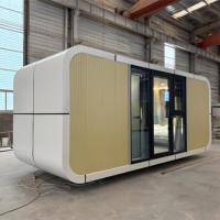 Cabines modulaires modernes chinoises en acier, type capsule, pour camping, bureau, villa, hôtel, appartement