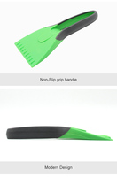 Grattoir à glace robuste et durable, outil essentiel pour l'hiver, pour une élimination rapide de la neige et de la glace sur le pare-brise et les vitres