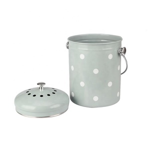 Customizable Kitchen Compost <b>Bin</b> Counter Indoor Compost <b>Bin</b> with <b>Lid</b> Waste Composter <b>Bin</b> - Product Image 4