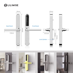 Khóa Cửa Bằng Nhôm Vân Tay Sinh Trắc Học Kỹ Thuật Số Wi-Fi Thông Minh Tuyệt Vời - Product Image 3