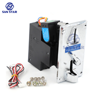 PY-100F Mdb Sélecteur de pièces et de billets multi-valises avec programmation CPU, 120V 220V, Boîtier de contrôle pour accepteur de pièces avec minuterie intégrée