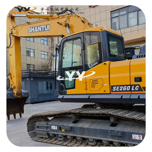 Shantui รถขุดตีนตะขาบ SE260LC-9มือสอง, เครื่องยนต์คัมมินส์ความจุถัง3ม. ส่วนประกอบหลักของ Doosan - Product Image 1