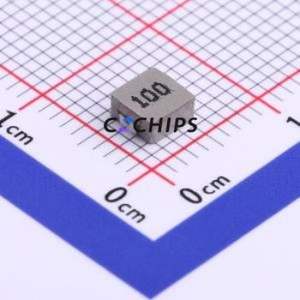 PSPMAA0402-100M-ANP ตัวเหนี่ยวนำไฟฟ้าแบบ SMD, ขนาด 4.5x4.1 มม. ( ค่าความเหนี่ยวนำ: 10uH ) ( ความแม่นยำ: 20% กระแสไฟฟ้าที่กำหนด: 1.2A ) - Product Image 1