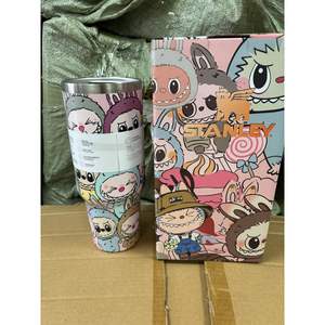 Borraccia Termica in Acciaio Inossidabile Zhicheng 800ml con Design Cartone Animato, Isolamento Sottovuoto, per Bambini, Uso Quotidiano, Ecologica, con Coperchio - Product Image 3