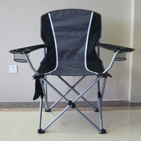Chaise de camping de luxe, pliante, de grande taille, résistante, facile à transporter, pour camping