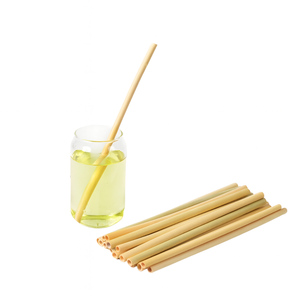 Hot Sale Wholesale Natural Biodegradable Eco-Friendly Bamboo <b>Tube</b> Bamboo Straws for Beverage and Cocktail - Product Image 2