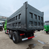 Camion benne Shacman X3000 6x4 Euro 2 Diesel neuf avec moteur Weichai, boîte de vitesses FAST, caméra de recul, capacité 31-40T, à vendre