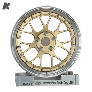 Roues forgées AK 2 pièces haut de gamme en or champagne 18/19/20/21/22 pouces compatibles avec les roues de passager <span class=keywords><strong>BMW</strong></span> M3 M4 Premium - Product Image 2