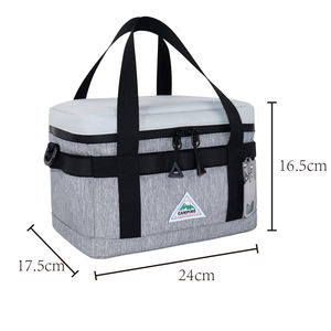 Sac de camping décontracté SENDA grande capacité, réutilisable, réglable, isolant, résistant à l'eau, écologique, en polyester durable - Product Image 6