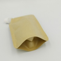 Prix d'usine – Sachet Doypack en papier kraft recyclé de qualité alimentaire avec bec verseur pour emballage de boissons (thé, soda, jus, liquides) – Taille personnalisable