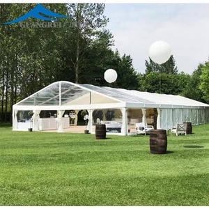 Tente de mariage de luxe pour 300 personnes, grande tente de mariage extérieure, bâche transparente en PVC à vendre - Product Image 5