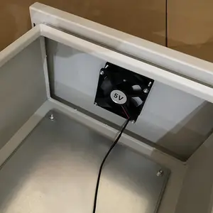 Caja eléctrica para exteriores, carcasa de aluminio resistente al agua ip67