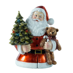 Ornamento Natalizio in Resina, Babbo <span class=keywords><strong>Natale</strong></span> Luminoso e Carino, Decorazione Festiva Illuminata, Regalo in Stile Europeo con Finitura Lucida - Product Image 5