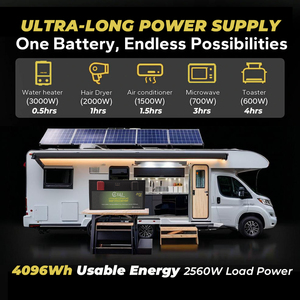 Paquete de batería de iones de litio Lifepo4 vendido en fábrica 12,8 V 320Ah BT Ve.CAN para RV Camper Motorhome - Product Image 6