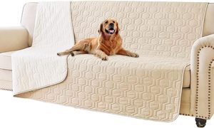 100% imperméable réversible <span class=keywords><strong>chien</strong></span> canapé-lit couverture couverture pour animaux de compagnie et protecteur de meubles pour canapé pour animaux de compagnie tapis et coussinets - Product Image 2