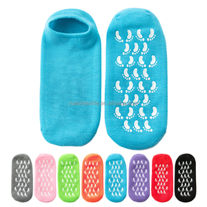 Calcetines de gel infundido de punto de algodón Calcetines de gel de spa Calcetines de humedad - Product Image 3