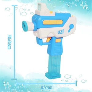 2022 Zomer Hot Items Lange Bereik Elektrische <span class=keywords><strong>Water</strong></span> <span class=keywords><strong>Gun</strong></span> Uzi Speelgoed Zomer Strand Squirt <span class=keywords><strong>Water</strong></span> Shooting Game Speelgoed Waterpistool voor Jongen Kinderen - Product Image 4