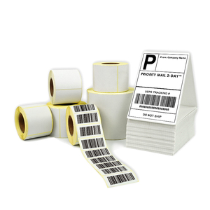 ฉลากจัดส่งพัดลม4 ''X 6'' แบบพับได้โดยตรงฉลากบรรจุภัณฑ์แบบใช้ความร้อนสติกเกอร์ฉลากสำหรับจัดส่งแบบกันน้ำ - Product Image 4