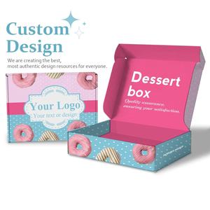 Caja de Embalaje para Pasteles Personalizada, Ecológica y de Grado Alimenticio, Caja de Papel Plegable para Panadería, Galletas, Pan, Pasteles, Donuts de Fábrica - Product Image 4