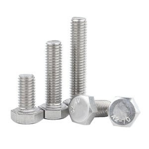 Vis à tête hexagonale ASME ANSI 3/8 7/16" 1/2" UNC UNF en acier au carbone zingué, classe 8.8, M10 <span class=keywords><strong>M13</strong></span> M16/80 - Product Image 6