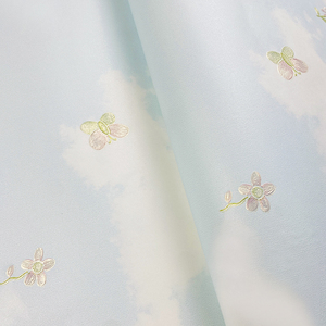 Papel Tapiz con Patrón <span class=keywords><strong>de</strong></span> Insectos y Plantas Rosas para Dormitorio, Habitación <span class=keywords><strong>de</strong></span> <span class=keywords><strong>Niñas</strong></span>, Sala <span class=keywords><strong>de</strong></span> Juegos, Fondo Infantil - Product Image 5