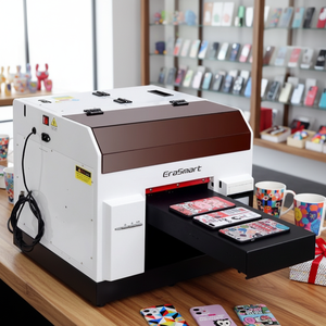 Imprimante UV de Table EraSmart Petite Numérique A4 UV à Plat L800, Imprimante pour Coques de Téléphone à la Demande, Machine d'Impression pour Étuis de Portable UV - Product Image 1