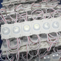 Module LED 12V 49*30mm 2835 3030 SMD 1 LED 1,5W 3000k 6000k 10000k Corps en ABS IP65 Étanche pour enseigne lumineuse LED