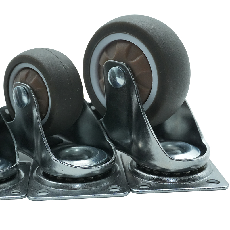 Lockable 4 Inch Swivel Casters Durable for Workshop Carts Machinery Moving Swivel Casters