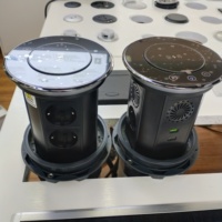 Prise de courant motorisée escamotable intelligente multi-prises de bureau 10A 4 sorties