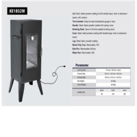 Fumoir électrique vertical