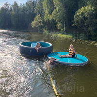 PVC Drop-Stitch Tragbarer Aufblasbarer Gartenpool für Kinder, Schwimmbecken für den Heimgebrauch