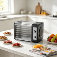 Déshydrateur alimentaire électrique Vasion à 6 plateaux avec élément chauffant à air chaud pour sécher les légumes, la viande, les noix et les fruits