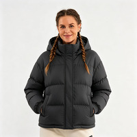 Vente en gros de manteaux d'hiver pour femmes de haute qualité, sur mesure, grande taille, épais, à capuche, de luxe, rembourrés