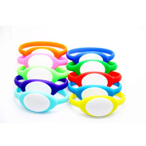 125KHZ EM4100 Tk4100 निविड़ अंधकार सिलिकॉन पुन: प्रयोज्य आरएफआईडी Wristband कंगन टैग निकटता चिप अभिगम नियंत्रण टैग - Product Image 3