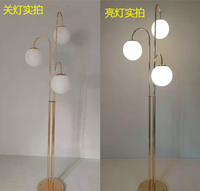 Nouvelle Lampe de Scène à Trois Têtes en Fer pour Décoration de Mariage, Lustre à Dix Têtes