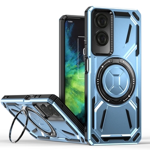Custodia per telefono antiurto ibrida rinforzata con anello magnetico e design alla moda per <span class=keywords><strong>TCL</strong></span> 50 <span class=keywords><strong>SE</strong></span> 4G - Product Image 4