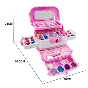 Juego <span class=keywords><strong>de</strong></span> <span class=keywords><strong>Maquillaje</strong></span> <span class=keywords><strong>de</strong></span> Juguete <span class=keywords><strong>para</strong></span> <span class=keywords><strong>Niñas</strong></span>, <span class=keywords><strong>Maleta</strong></span> <span class=keywords><strong>de</strong></span> <span class=keywords><strong>Maquillaje</strong></span> con Set <span class=keywords><strong>de</strong></span> Brochas y Accesorios - Product Image 6