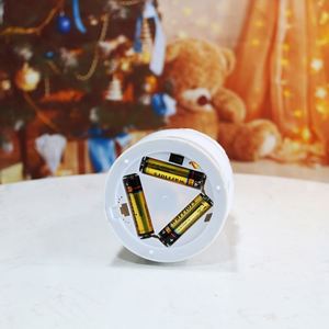 ของตกแต่งคริสต์มาสขายดี โคมไฟ LED รูปตุ๊กตาหิมะ 1 ลิตร แสงวอร์มไวท์ พร้อมลูกโลกหิมะใส่น้ำ สำหรับตกแต่งไฟประดับ - Product Image 6