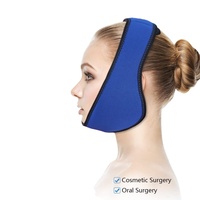 Envoltura de bolsa de hielo facial para muelas del juicio TMJ con 4 paquetes de gel de terapia de frío caliente reutilizables