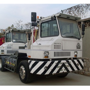 Sinotruk Hova Manual Diesel Heavy Truck 4x2 Terminal Wharf Port Tractor Suspensión neumática Asiento del conductor Euro 5 Nuevo en venta - Product Image 6