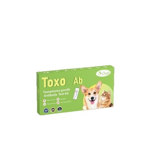 Tiras reactivas exclusivas transfronterizas DVOT para mascotas, kits de prueba de anticuerpos Toxo Ab para toxoplasmosis, tiras reactivas para mascotas - Product Image 5