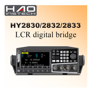 Pont numérique <span class=keywords><strong>LCR</strong></span> Haoyi HY2830/2832/2833 (100-300KHz) Testeur de capacité, de résistance et d'inductance - Product Image 1