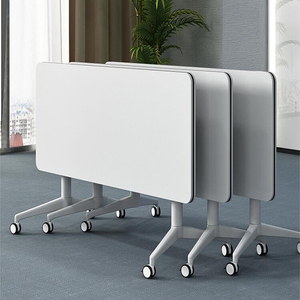 Muebles de oficina modernos, mesa de escritorio plegable para reuniones de conferencias, entrenamiento de personal escolar para estudiantes, escritorio de oficina en casa, escritorio anidado - Product Image 2