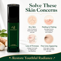 Ekstrak Kolagen Yam Kecantikan Alami Anti-Penuaan Pengencang Pencerah Kulit Triple Core Toner Perawatan Kulit Bercahaya Tahan Lama OEM