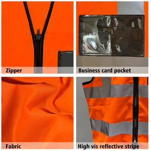 CITICITY Vêtements de sécurité réfléchissants à la mode S-3XL Gilet réfléchissant Gilet réflecteur pour moto Personnalisable - Product Image 5
