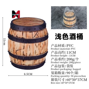 Satu bagian Wine Tong Tong Prop Model Figure adegan Diorama <span class=keywords><strong>Base</strong></span> <span class=keywords><strong>Stand</strong></span> grosir - Product Image 2