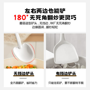 Espátula de silicona con núcleo de acero, utensilio de cocina antiadherente grueso para uso doméstico, resistente a altas temperaturas - Product Image 5