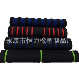 Hengli <b>Rubber</b> <b>Plastic</b> Bicycle Handlebar Grips Shock Absorbing Multi Color For Cycling - Product Image 1